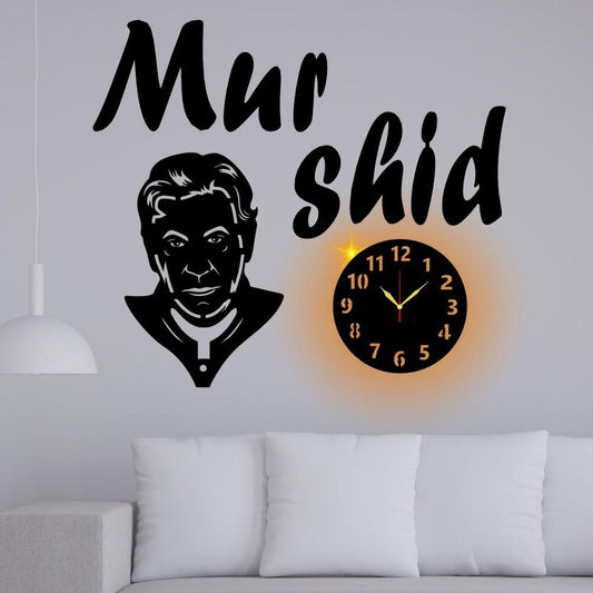 Beutifull MURSHID IK Analogue Wall Clock With Light