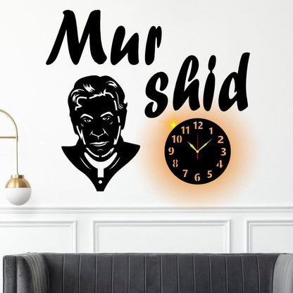 Beutifull MURSHID IK Analogue Wall Clock With Light