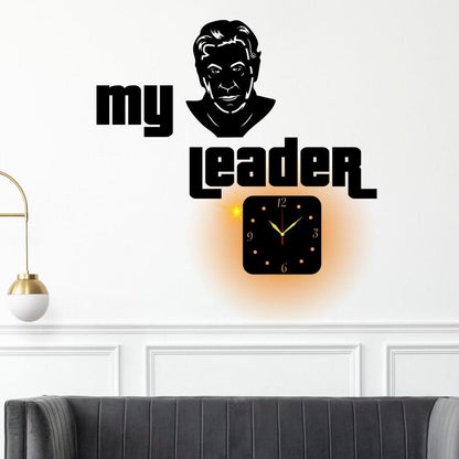 Beutifull IK MY LEADER Analogue Wall Clock With Light